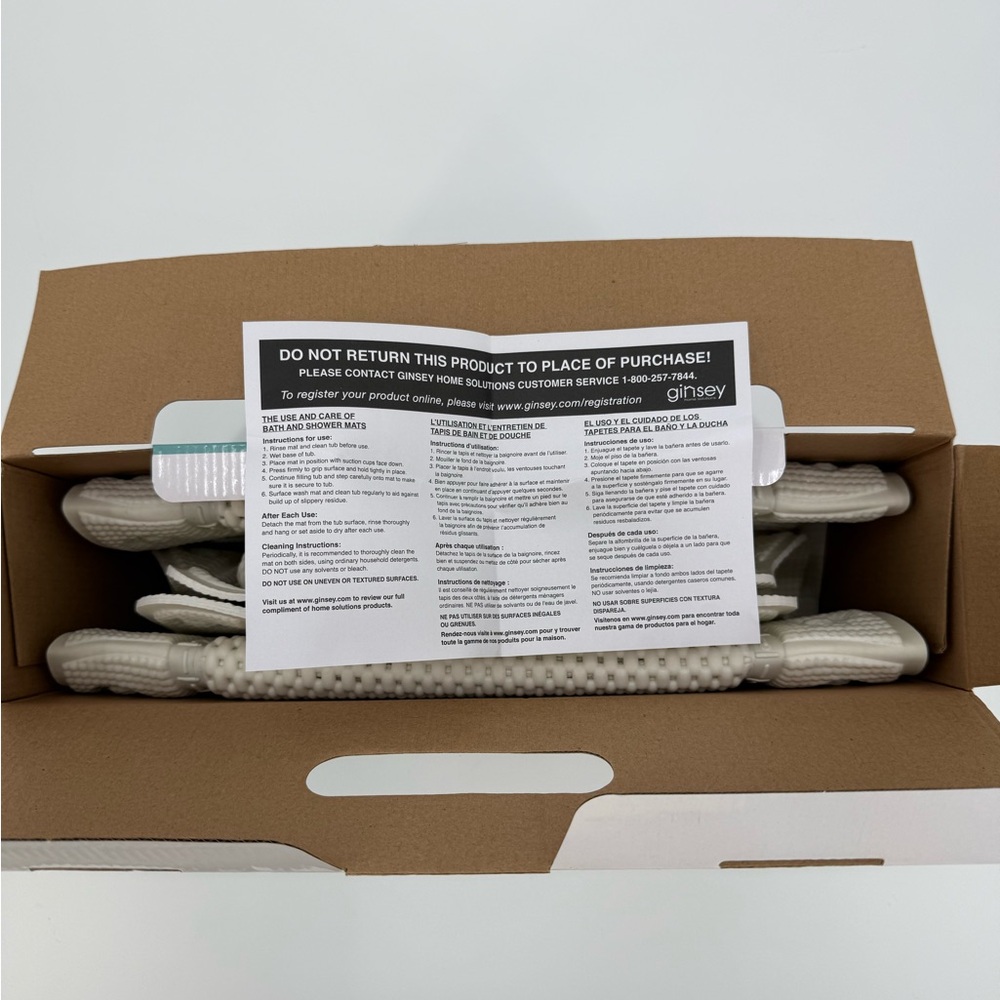 Home + Solutions 2-Piece Luxury Bath Lounger Mat & Pillow Spa Comfort Non-Slip - Picture 15 of 16